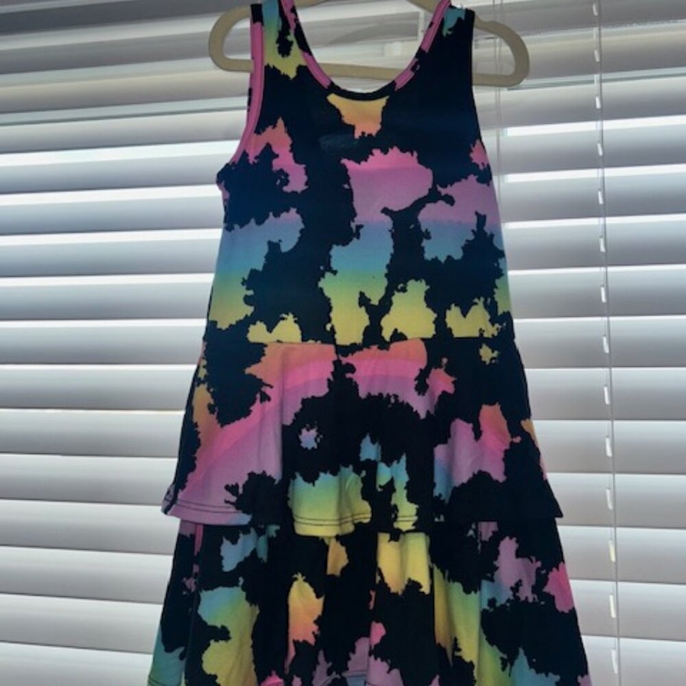 NWT Girls Size 6 Pixielane Sleeveless Ruffle Dress